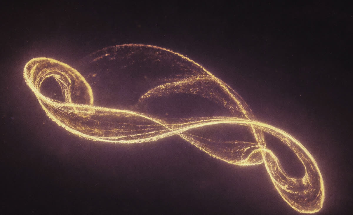 Activation de l'ADN 12 brins : brin d'ADN lumineux, image symbolique